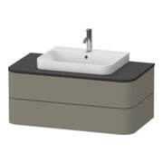 Duravit Meuble sous lavabo Happy D.2 Plus 100x55 cm, f K, 2 tiroirs, f MWT, gs, st-g m