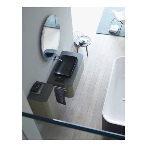 Duravit Meuble sous lavabo Happy D.2 Plus 100x55 cm, f K, 2 tiroirs, f MWT, gs, st-g m