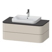 Duravit Meuble sous-lavabo Happy D.2 Plus 100x55 cm, f K, 2 tiroirs, f MWT, gs, Tau mat