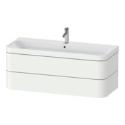 Duravit Meuble sous-lavabo Happy D.2 Plus 117,5x49 cm, 2 tiroirs, 1 HL, blanc mat