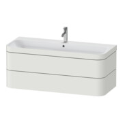 Duravit Meuble sous-lavabo Happy D.2 Plus 117,5x49 cm, 2 tiroirs, 1 HL, chêne nordique mat