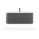 Duravit Meuble sous-lavabo Happy D.2 Plus 117,5x49 cm, 2 tiroirs, 1 HL, graphite mat