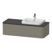 Duravit Meuble sous-lavabo Happy D.2 Plus 130x55 cm, 1 tiroir, blanc mat