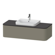 Duravit Meuble sous lavabo Happy D.2 Plus 130x55 cm, 1 tiroir, blanc mat