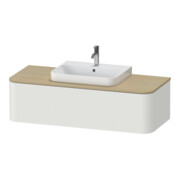 Duravit Meuble sous-lavabo Happy D.2 Plus 130x55 cm, 1 tiroir, blanc mat
