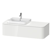 Duravit Meuble sous-lavabo Happy D.2 Plus 130x55 cm, 1 tiroir, blanc mat-3