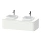 Duravit Meuble sous-lavabo Happy D.2 Plus 130x55 cm, 1 tiroir, blanc super mat-1