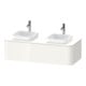 Duravit Meuble sous-lavabo Happy D.2 Plus 130x55 cm, 1 tiroir, blanc super mat-3