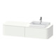 Duravit Meuble sous-lavabo Happy D.2 Plus 160x55 cm, 2 tiroirs, blanc mat-1