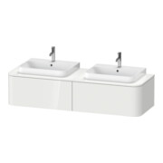 Duravit Meuble sous-lavabo Happy D.2 Plus 160x55 cm, 2 tiroirs, blanc satin mat-3