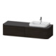 Duravit Meuble sous lavabo Happy D.2 Plus 160x55 cm, 2 tiroirs, noyer struct.-1