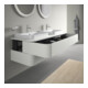 Duravit Meuble sous lavabo Happy D.2 Plus 160x55 cm, 4 tiroirs, blanc mat-5