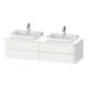 Duravit Meuble sous lavabo Happy D.2 Plus 160x55 cm, blanc mat-1