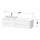 Duravit Meuble sous-lavabo Happy D.2 Plus 160x55 cm, f K, 4 tiroirs, f MWT, r, T s-mat-4