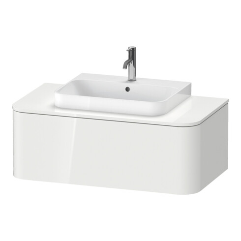 Duravit Meuble sous-lavabo Happy D.2 Plus 35,4x100 cm, 1 tiroir, blanc brillant