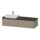 Duravit Meuble sous lavabo Happy D.2 Plus 35,4x160cm, 2 tiroirs, BP l, lin-1