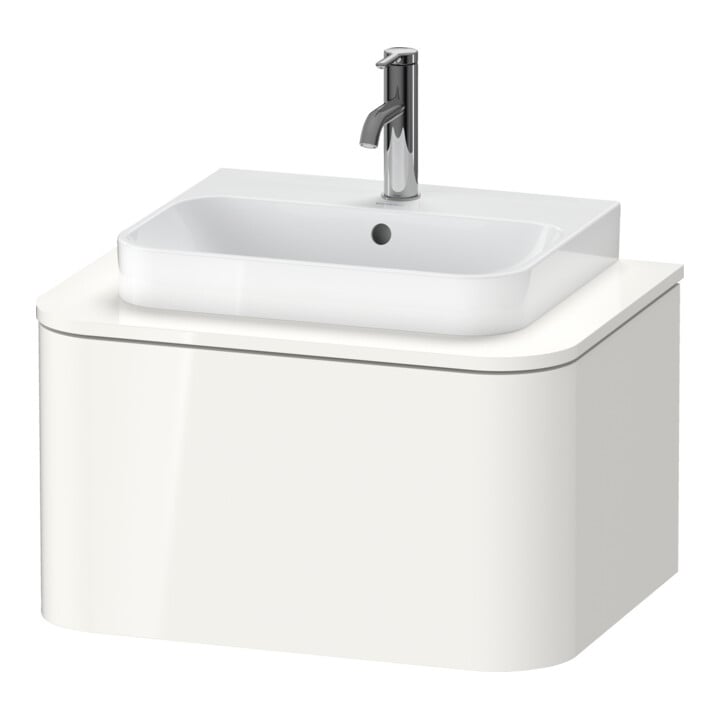 Duravit Meuble sous lavabo Happy D.2 Plus 35,4x65 cm, 1 tiroir, noyer brossé