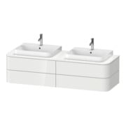 Duravit Meuble sous lavabo Happy D.2 Plus 40,8x160 cm, 4 tiroirs, BP b, taupe mat-3