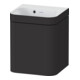 Duravit Meuble sous-lavabo Happy D.2 Plus 40x36 cm, 1 porte, à gauche, sans trou, graphite mat