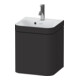 Duravit Meuble sous-lavabo Happy D.2 Plus 40x36 cm, 1 tiroir, à droite, avec HL, graphite mat