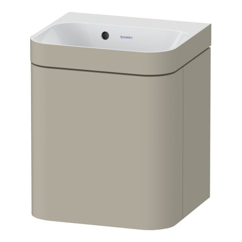 Duravit Meuble sous lavabo Happy D.2 Plus 40x36 cm, 1 tiroir, à gauche, sans trou, taupe mat