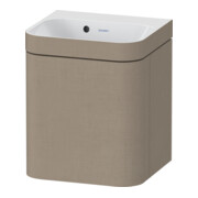 Duravit Meuble sous-lavabo Happy D.2 Plus 40x36 cm, 1 tiroir, raccord gauche, sans siphon, lin-1