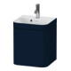 Duravit Meuble sous-lavabo Happy D.2 Plus 40x36cm, 1 porte, à droite, bleu mat