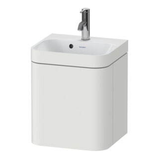 Duravit Meuble sous-lavabo Happy D.2 Plus 40x36cm, 1 tiroir, à droite, chêne nordique mat