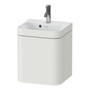 Duravit Meuble sous-lavabo Happy D.2 Plus 40x36cm, 1 tiroir, à droite, chêne nordique mat