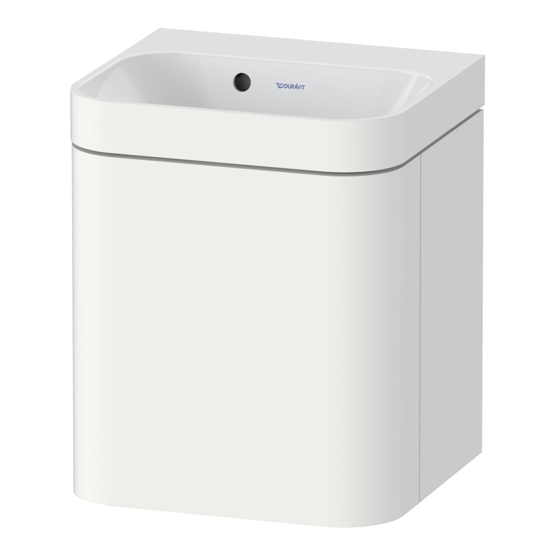 Duravit Meuble sous-lavabo Happy D.2 Plus 40x36cm, 1 tiroir, à droite, sans trou, blanc mat