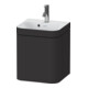 Duravit Meuble sous-lavabo Happy D.2 Plus 40x36cm, 1 tiroir, à gauche, avec HL, graph mat-1