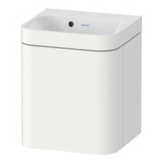Duravit Meuble sous-lavabo Happy D.2 Plus 40x36cm, 1 tiroir, raccord gauche, sans trop-plein, blanc mat