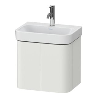 Duravit Meuble sous lavabo Happy D.2 Plus 47,5x35x41,5 cm, 2 portes, blanc mat nordique