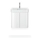 Duravit Meuble sous-lavabo Happy D.2 Plus 47,5x35x41,5cm, 2 portes, blanc brillant-1