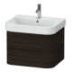 Duravit Meuble sous-lavabo Happy D.2 Plus 62,5x49 cm, noyer, 2 tiroirs-1