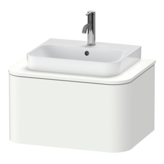 Duravit Meuble sous-lavabo Happy D.2 Plus 65x48 cm, 1 tiroir, blanc satinée