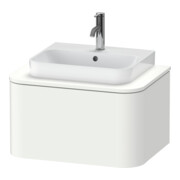 Duravit Meuble sous-lavabo Happy D.2 Plus 65x48 cm, 1 tiroir, blanc super mat