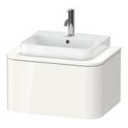 Duravit Meuble sous-lavabo Happy D.2 Plus 65x48 cm, 1 tiroir, blanc super mat-3