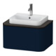 Duravit Meuble sous-lavabo Happy D.2 Plus 65x48 cm, 1 tiroir, bleu mat s-matt-1