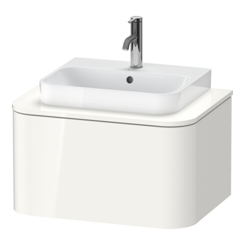 Duravit Meuble sous-lavabo Happy D.2 Plus 65x48 cm, pour console, 1 tiroir, lin