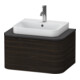 Duravit Meuble sous lavabo Happy D.2 Plus 65x48cm, chêne noisette, 1 tiroir-1