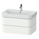 Duravit Meuble sous lavabo Happy D.2 Plus 77,5x49 cm, blanc mat soyeux, 2 tiroirs-1