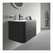 Duravit Meuble sous-lavabo Happy D.2 Plus 77,5x49cm, 1 porte, graph mat, 2 tiroirs-4