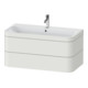 Duravit Meuble sous-lavabo Happy D.2 Plus 97,5x49 cm, 1 porte, No we s-mat, 2 tiroirs-1