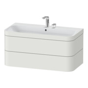 Duravit Meuble sous-lavabo Happy D.2 Plus 97,5x49 cm, 2 portes, No we s-mat, 2 tiroirs