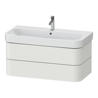 Duravit Meuble sous lavabo Happy D.2 Plus 97,5x49 cm, chêne nordique mat, 2 tiroirs