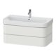 Duravit Meuble sous lavabo Happy D.2 Plus 97,5x49 cm, chêne nordique mat, 2 tiroirs-1