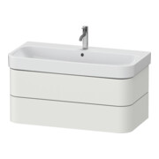 Duravit Meuble sous lavabo Happy D.2 Plus 97,5x49 cm, chêne nordique mat, 2 tiroirs