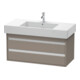 Duravit Meuble sous-lavabo Ketho 100x45,5 cm, bas. ma, 2 tiroirs, suspendu-1