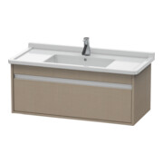 Duravit Meuble sous-lavabo Ketho 100x45,5 cm, beige, 1 tiroir, suspendu